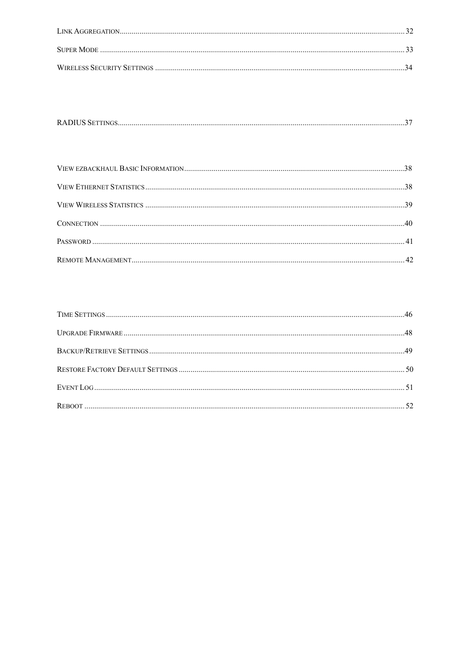 Teletronics EZBackhaul User Manual | Page 6 / 62