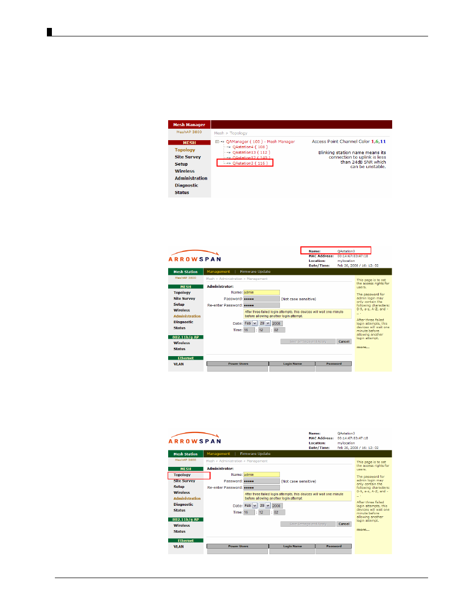 Managing the meshap on the topology tree, Go back to the mesh manager unit | Teletronics EZMesh User Manual | Page 31 / 58