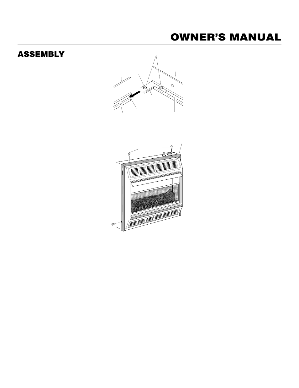 Owner’s manual, Assembly, Continued | Desa Tech RFP28TC User Manual | Page 5 / 26