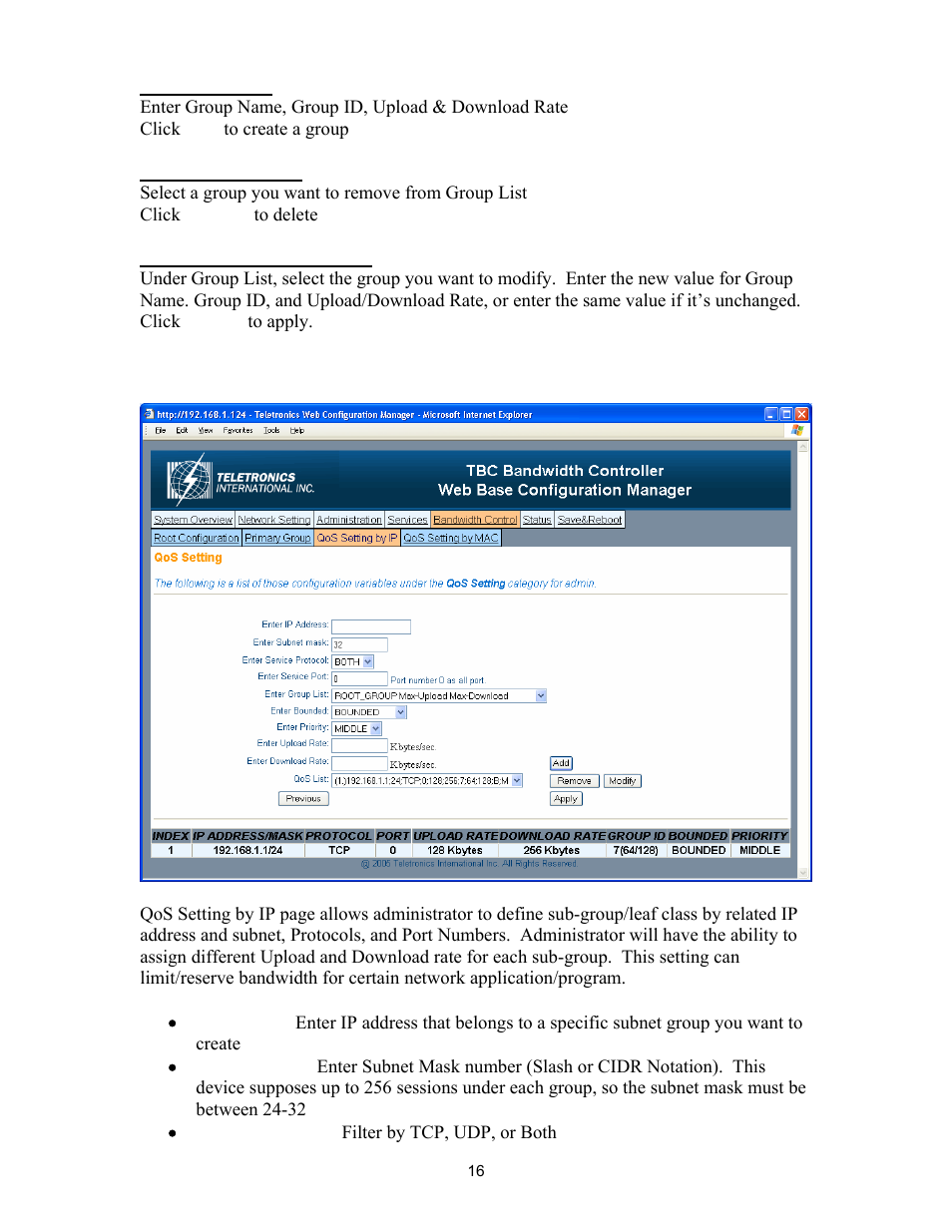 Teletronics TBC-800 User Manual | Page 16 / 27