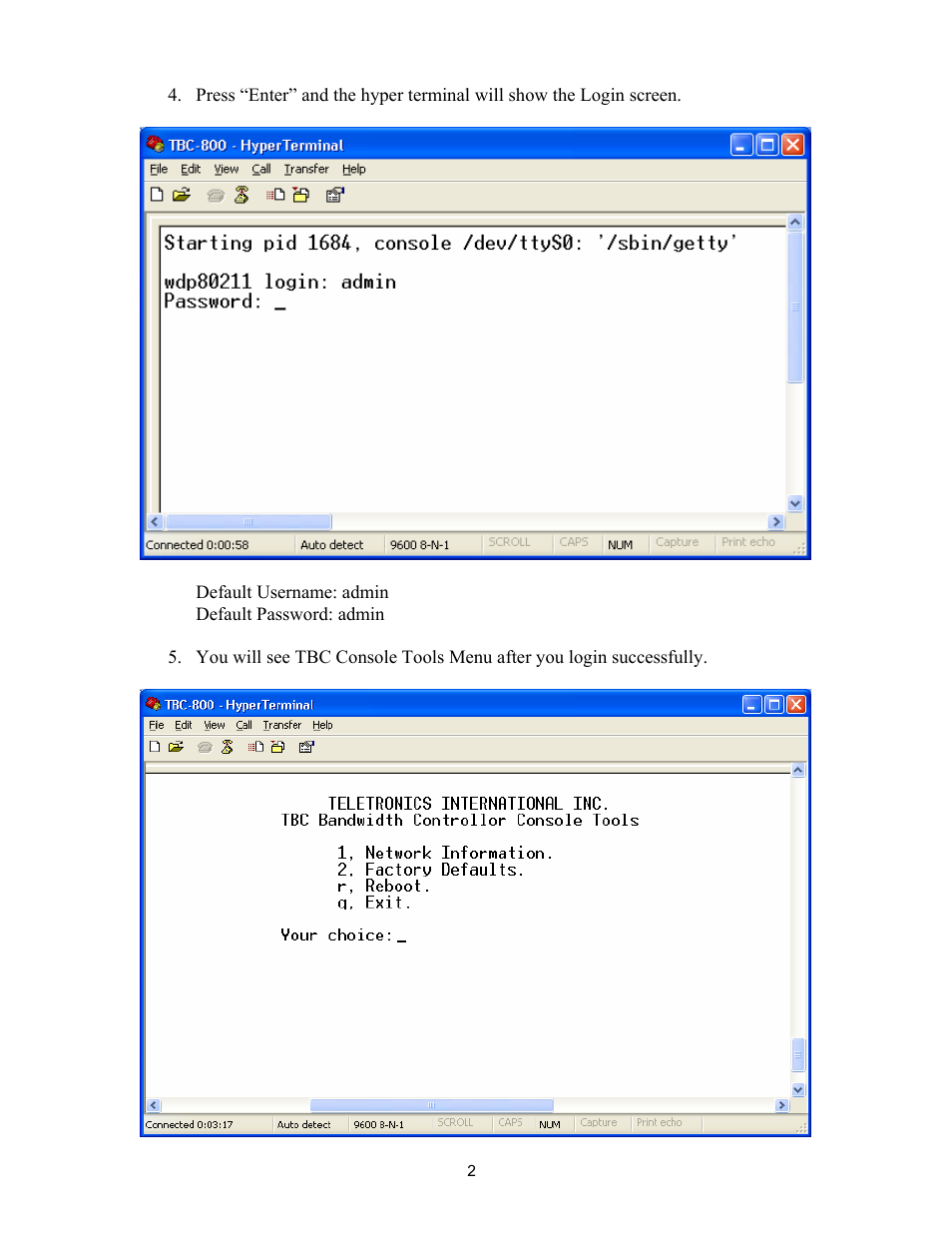 Teletronics TBC-800 User Manual | Page 22 / 27