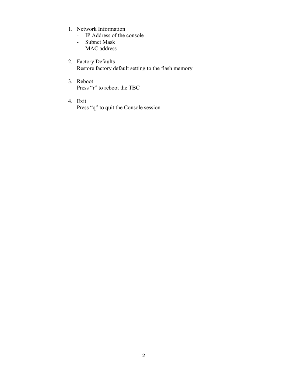 Teletronics TBC-800 User Manual | Page 23 / 27