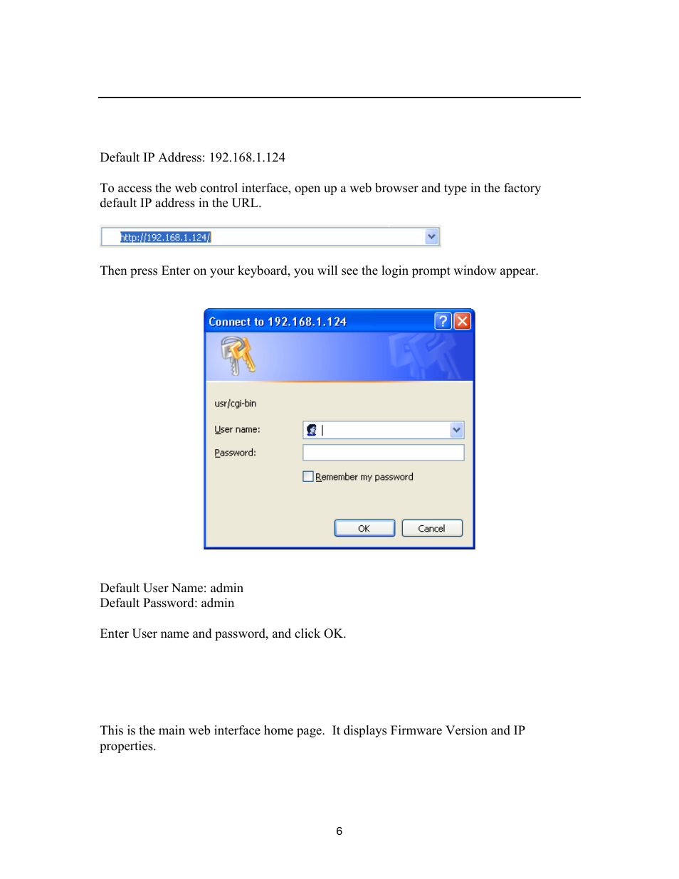 Web configuration interface, Login, System overview | Teletronics TBC-800 User Manual | Page 6 / 27