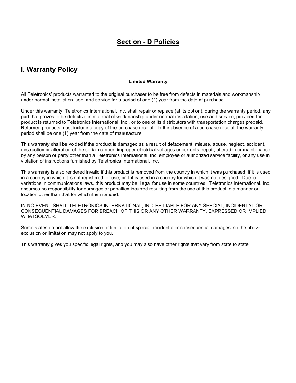 Teletronics EZ Bridge 802.11B 100mW User Manual | Page 5 / 6