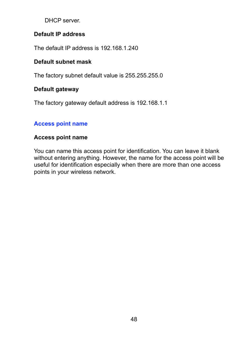 Teletronics EZ Bridge 802.11G User Manual | Page 48 / 61