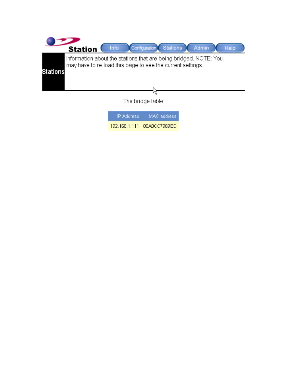 Stations | Teletronics EzBridge 5800 User Manual | Page 21 / 47