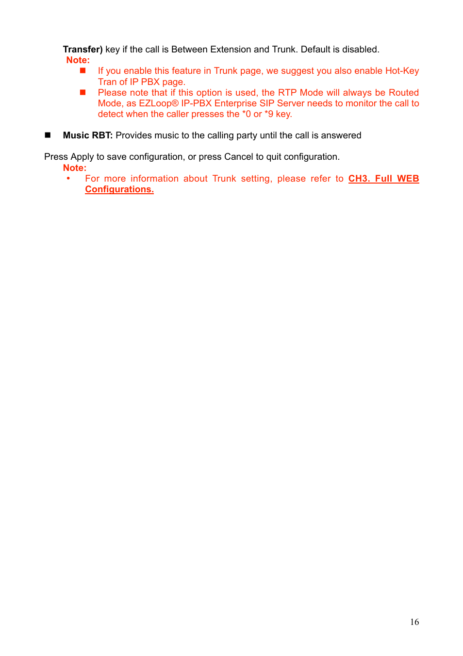 Teletronics IP-PBX Server User Manual | Page 16 / 84