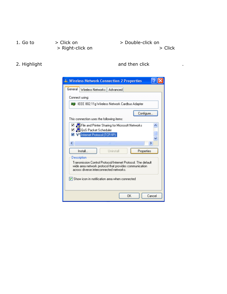 Configuring windows for ip networking | Teletronics MiniLink User Manual | Page 8 / 32