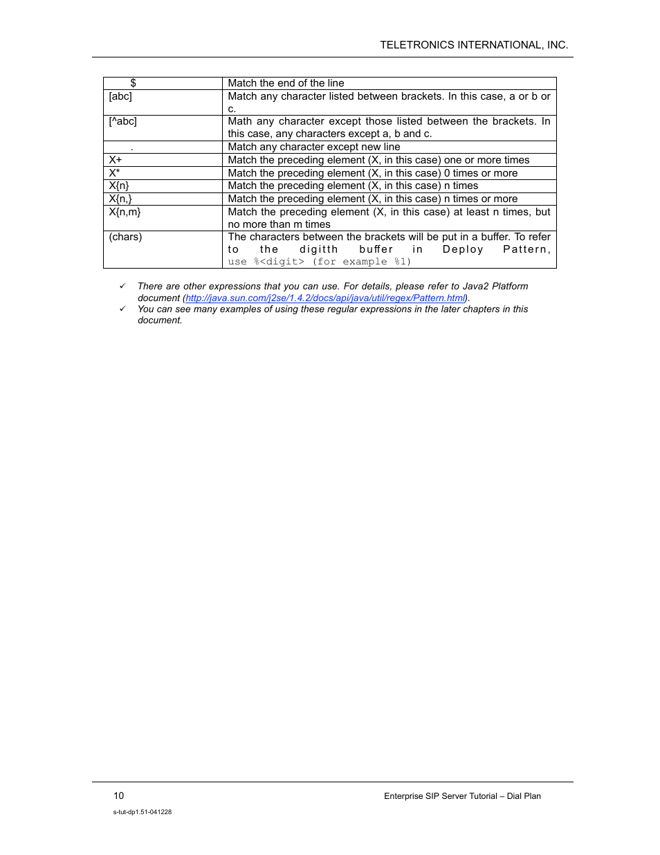 Teletronics Enterprise SIP Server User Manual | Page 11 / 38