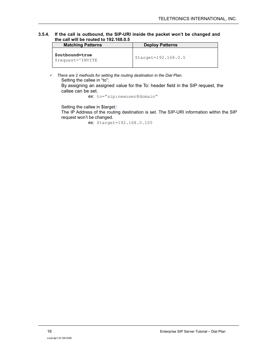 Teletronics Enterprise SIP Server User Manual | Page 17 / 38