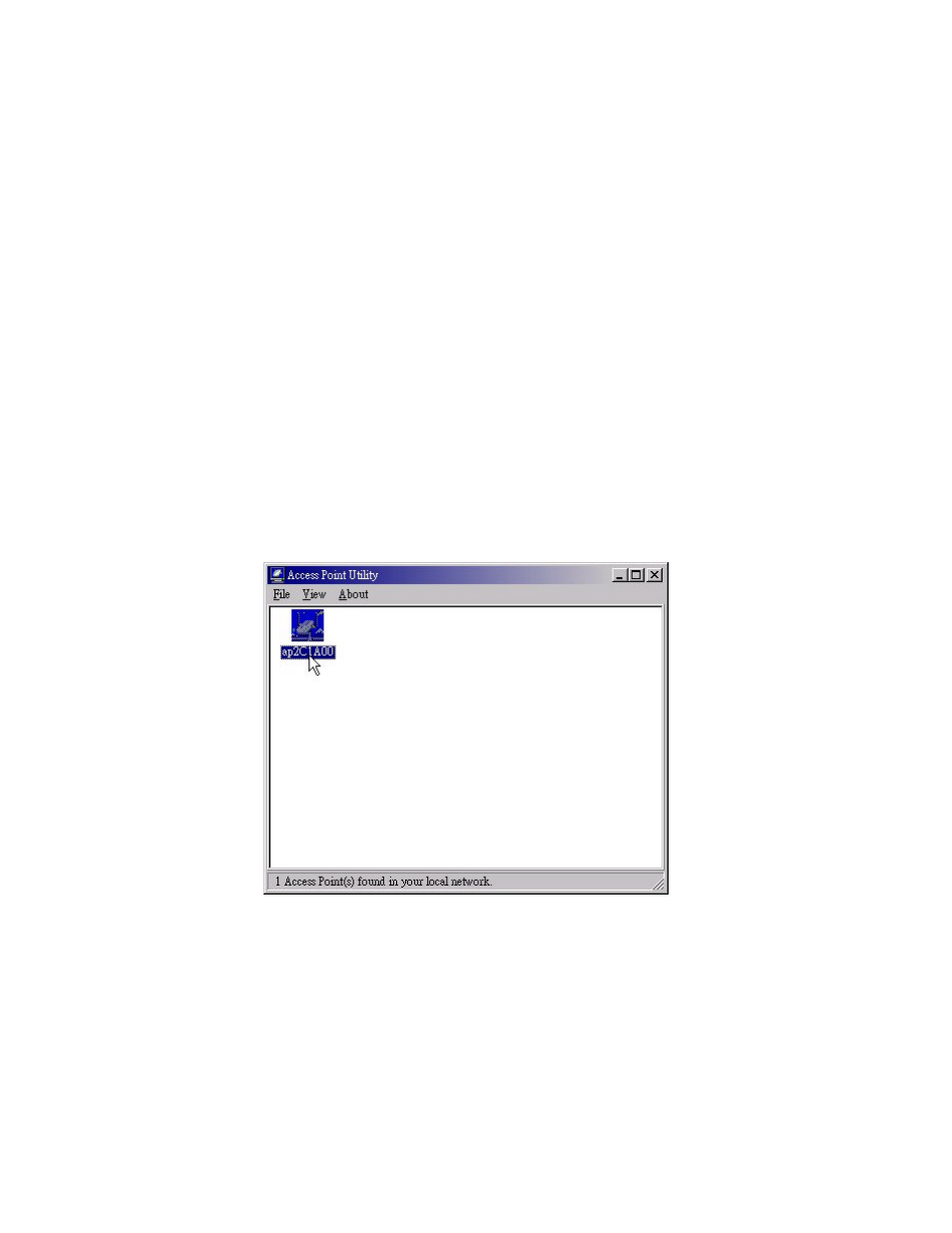 Access point utility | Teletronics WLAN Inter-Building AP XI-1500 User Manual | Page 3 / 10
