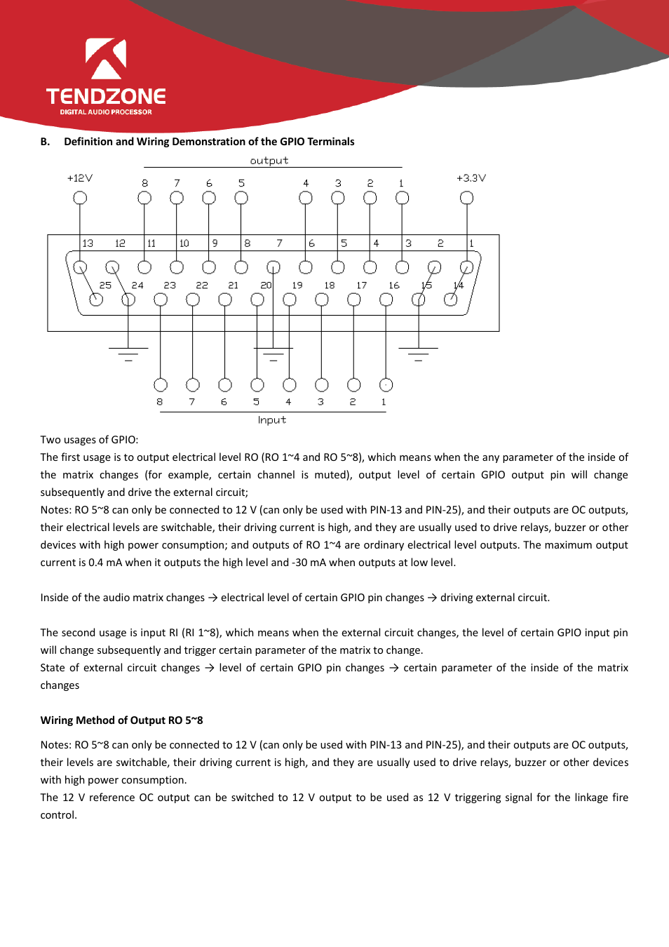 Tendzone TYCHO T 1212/CA User Manual | Page 15 / 52