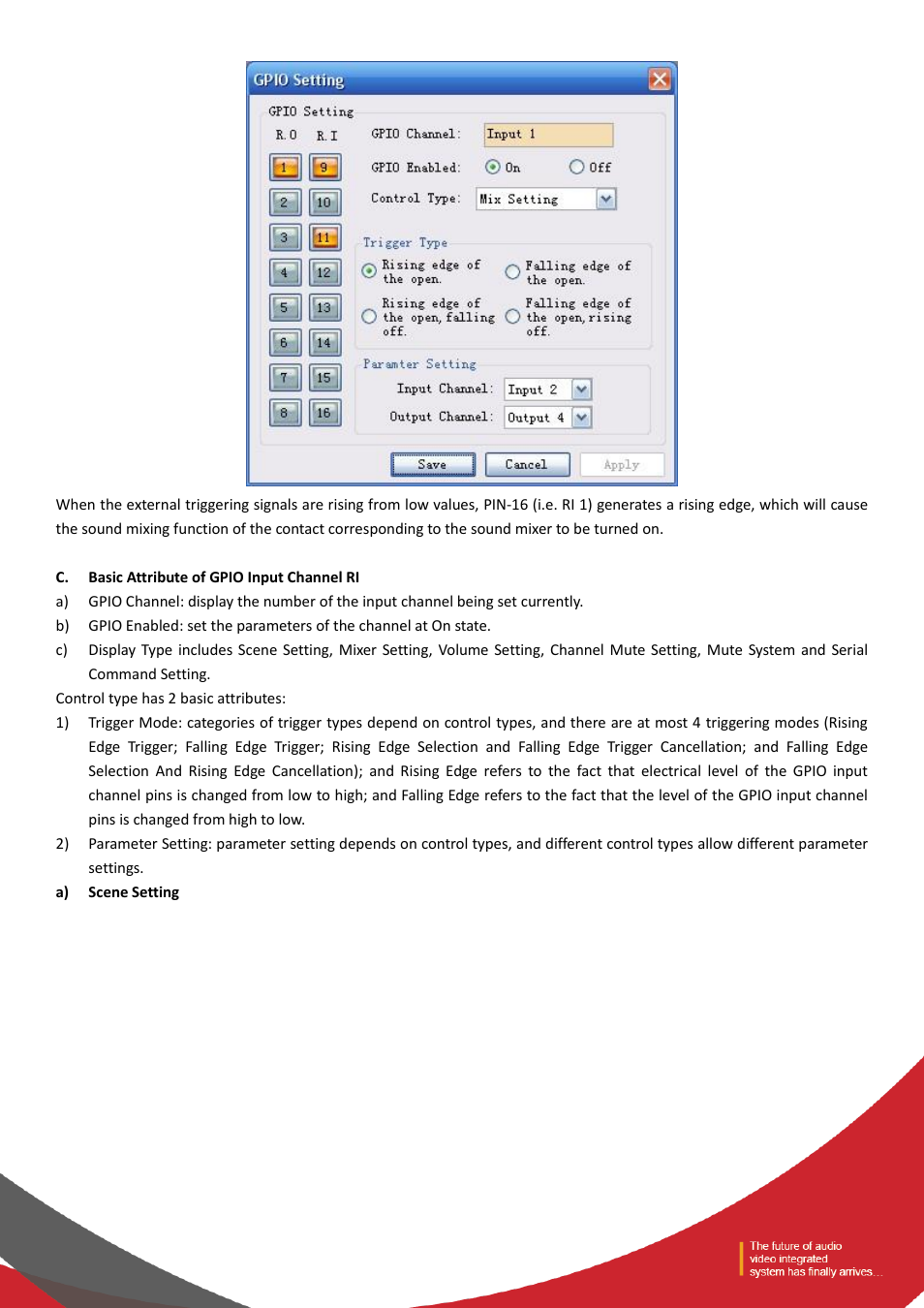 Tendzone TYCHO T 1212/CA User Manual | Page 22 / 52