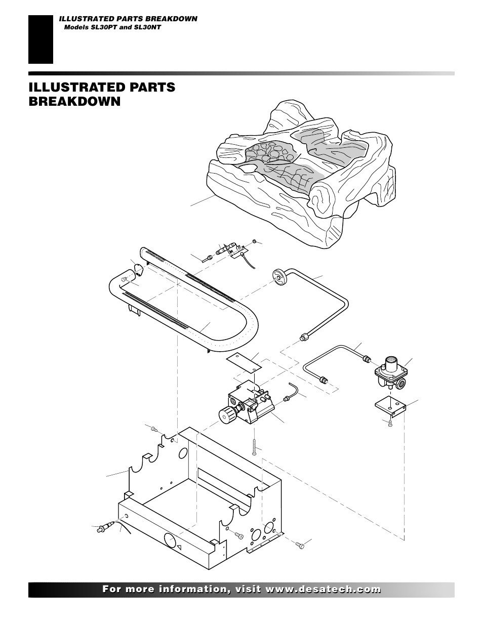 Illustrated parts breakdown | Desa Tech CSNPT User Manual | Page 18 / 26