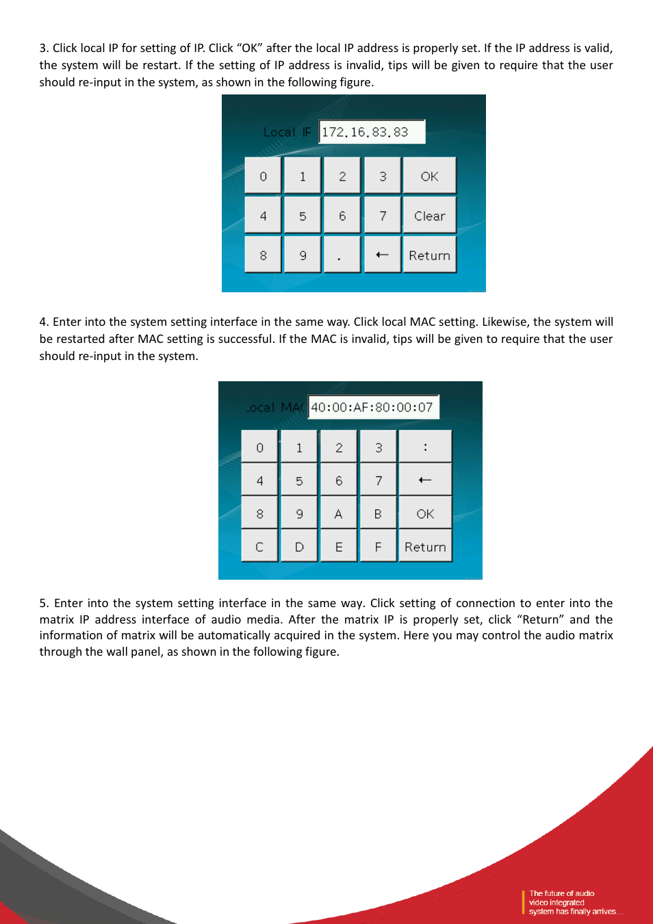 Tendzone DP External Control Panel User Manual | Page 2 / 4