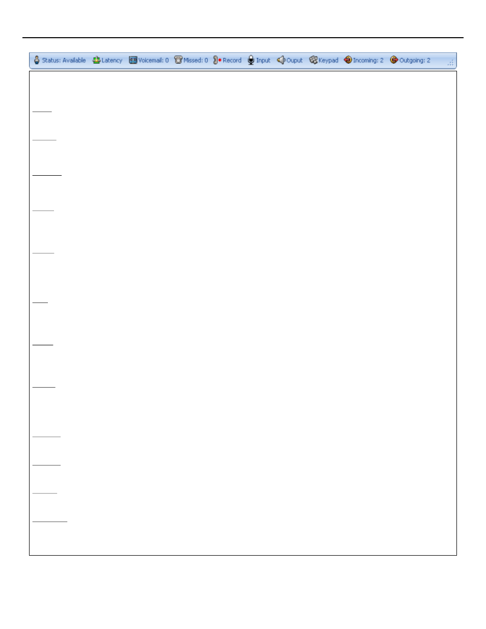 Voice operator panel, User guide | Teo Voice Operator Panel User Manual | Page 2 / 6