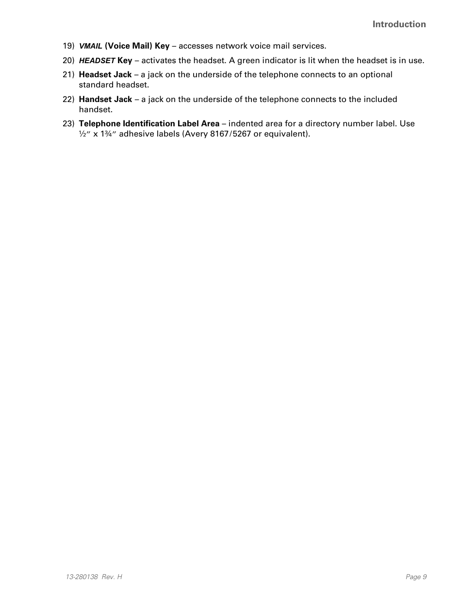 Teo IP Phone 7810-TSG Installation User Manual | Page 9 / 84