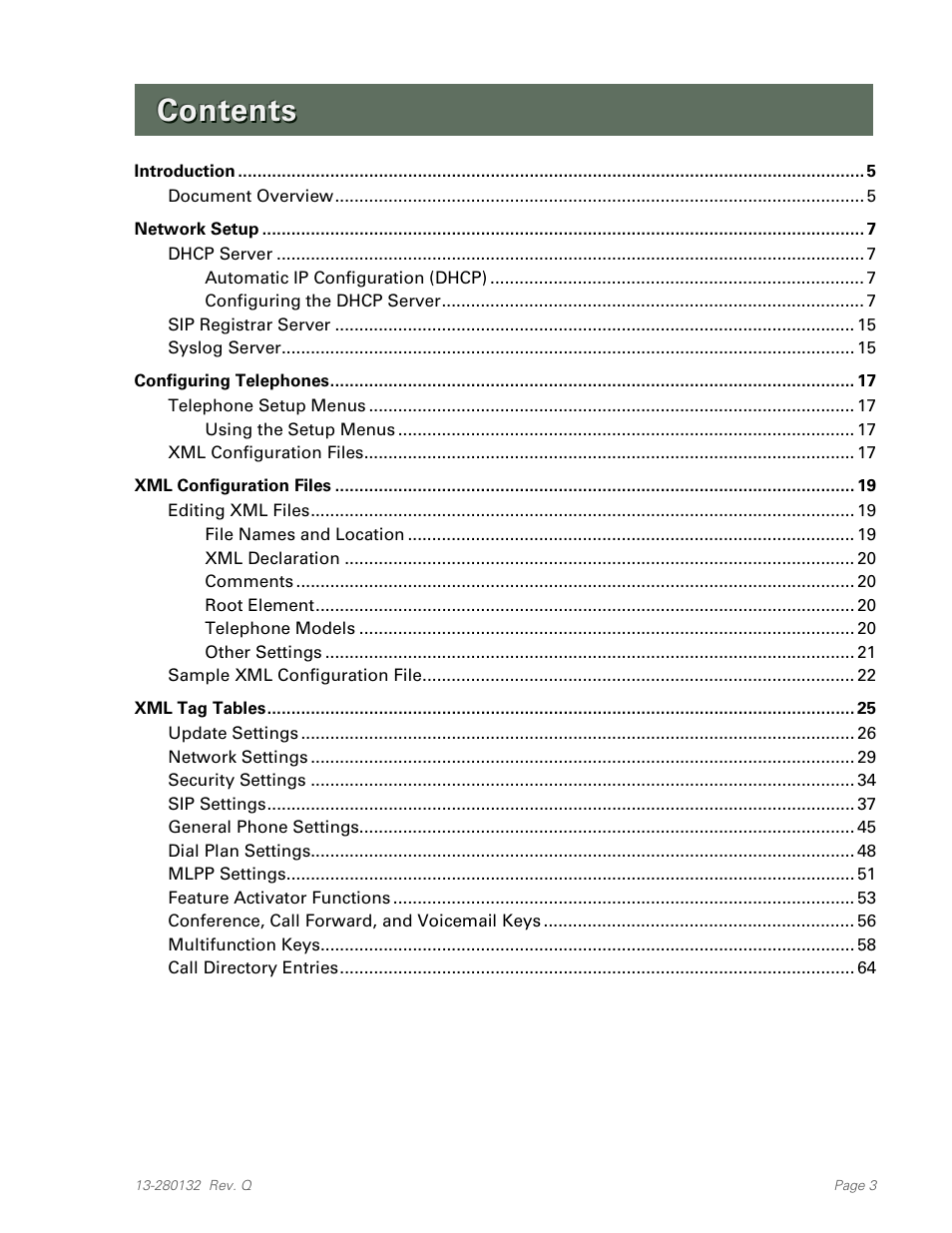 Teo IPTelephone Network User Manual | Page 3 / 86