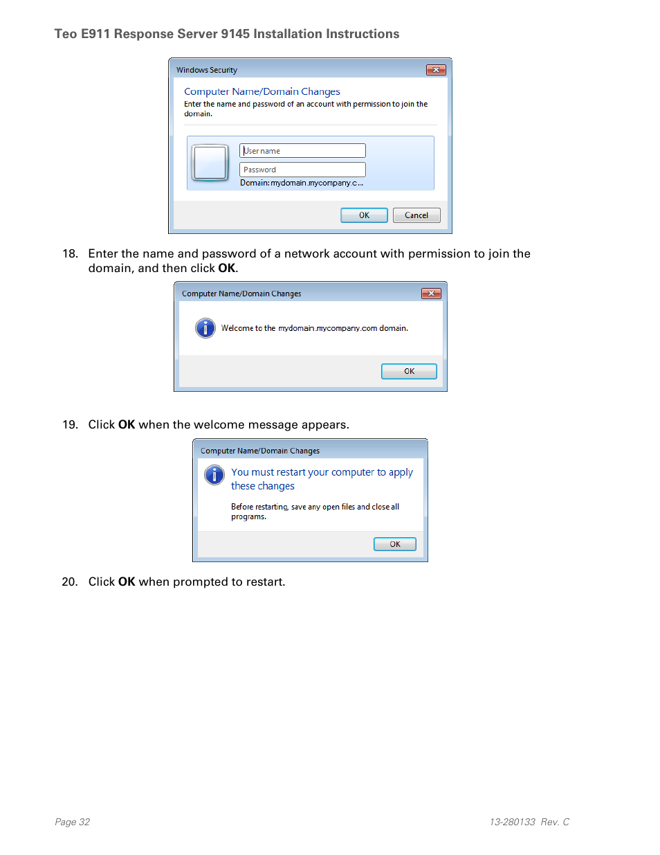 Teo E911 Response System Installation User Manual | Page 32 / 90