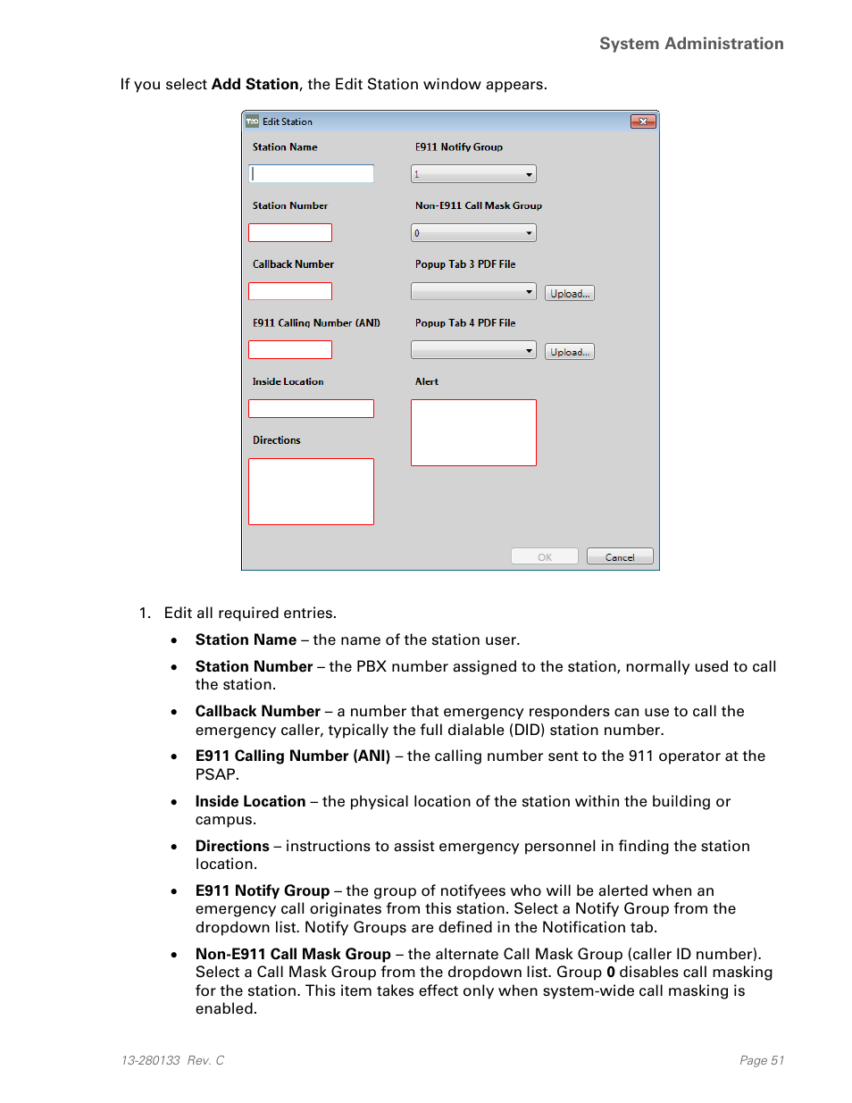 Teo E911 Response System Installation User Manual | Page 51 / 90