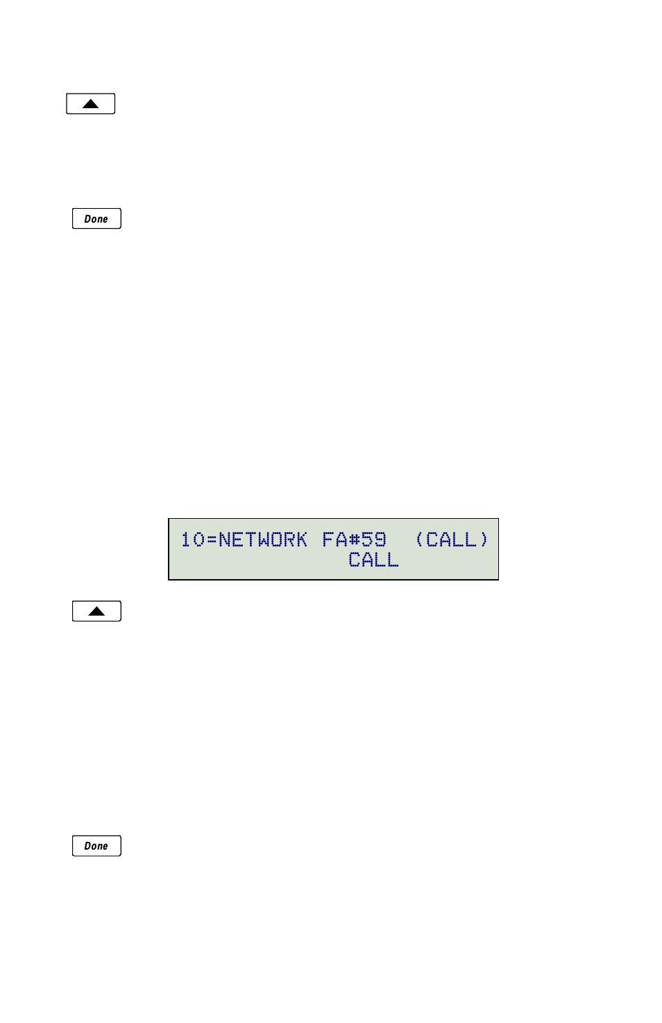 Feature activator keys, 10=network fa#59 (call) call | Teo 6210 ISDN Phone User Manual | Page 27 / 48