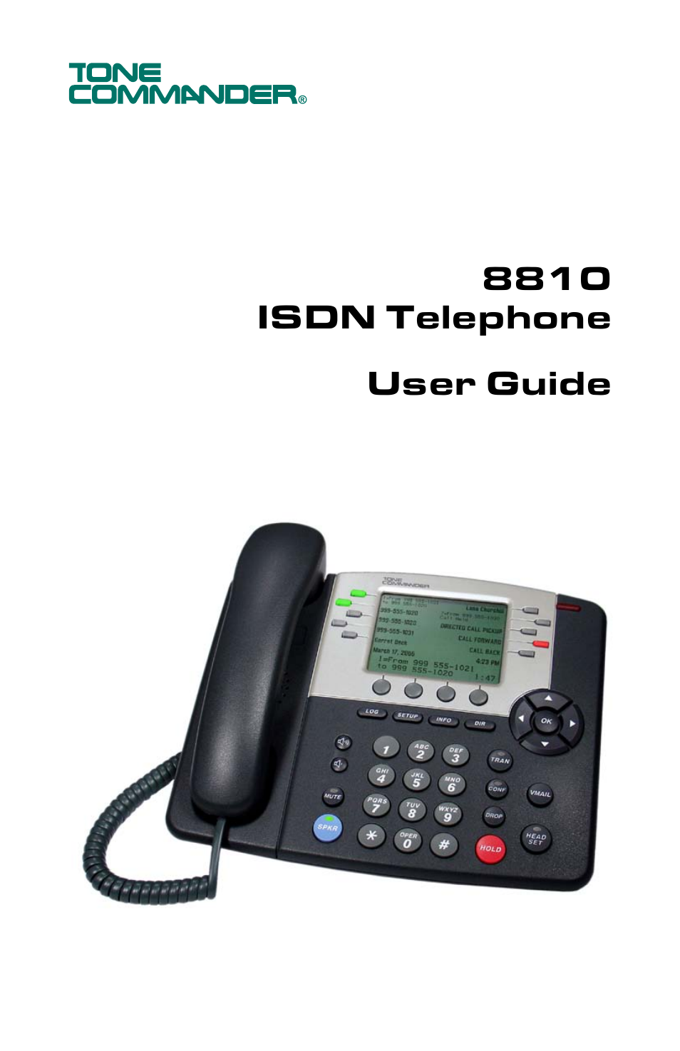 Teo 8810 ISDN Phone User Manual | 64 pages