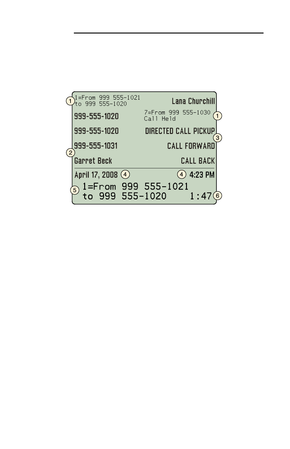 Display | Teo 8810 ISDN Phone User Manual | Page 9 / 64