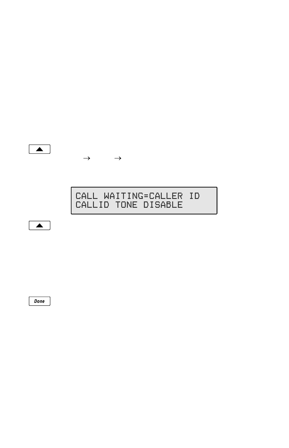 Pots line call waiting alert, Call waiting=caller id callid tone disable | Teo 6002TA User Manual | Page 16 / 28