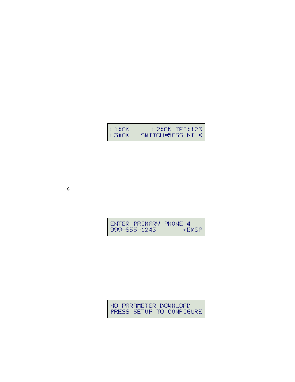 Configure the set, Initialization | Teo 8610 ISDN Phone Installation User Manual | Page 17 / 52