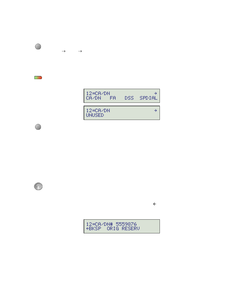 Configuring keys and indicators, Call appearance / directory number keys | Teo 8610 ISDN Phone Installation User Manual | Page 21 / 52