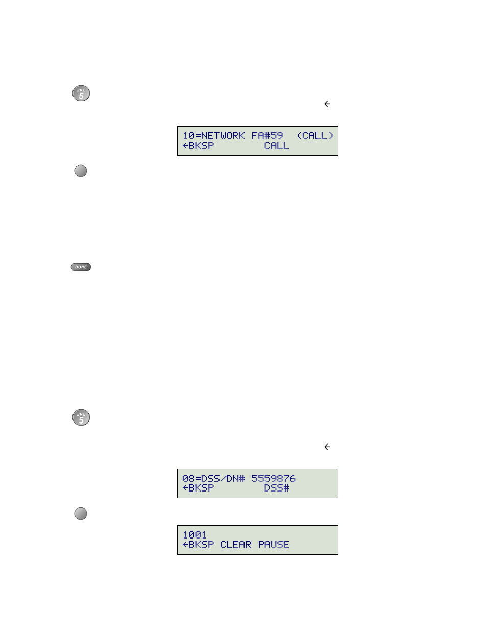 Feature activator keys, Dss keys | Teo 8610 ISDN Phone Installation User Manual | Page 23 / 52