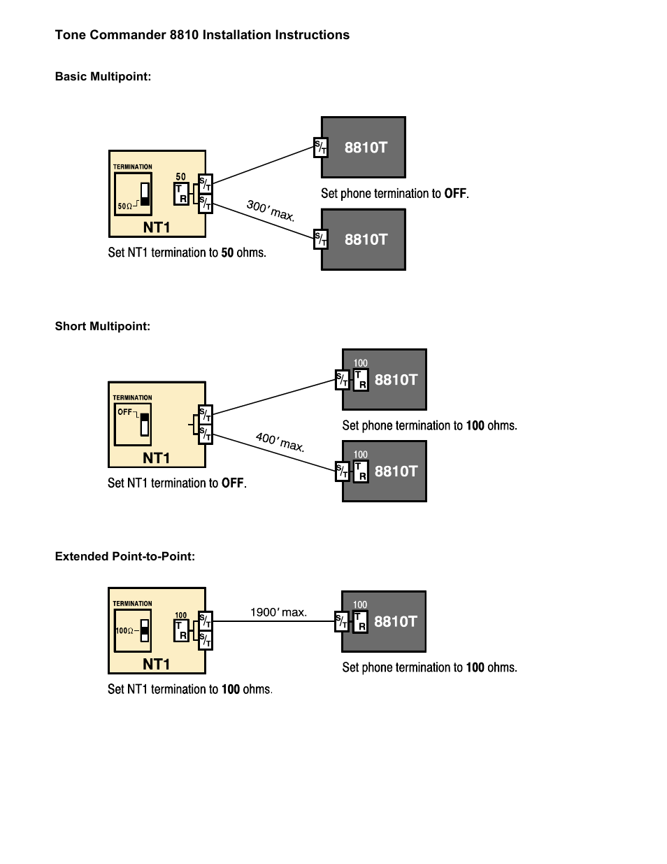 Teo 8810 ISDN Phone Installation User Manual | Page 10 / 58