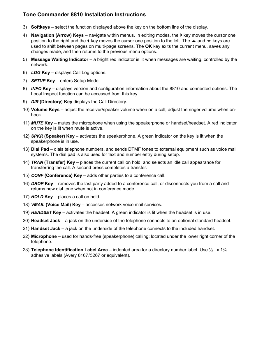 Teo 8810 ISDN Phone Installation User Manual | Page 8 / 58