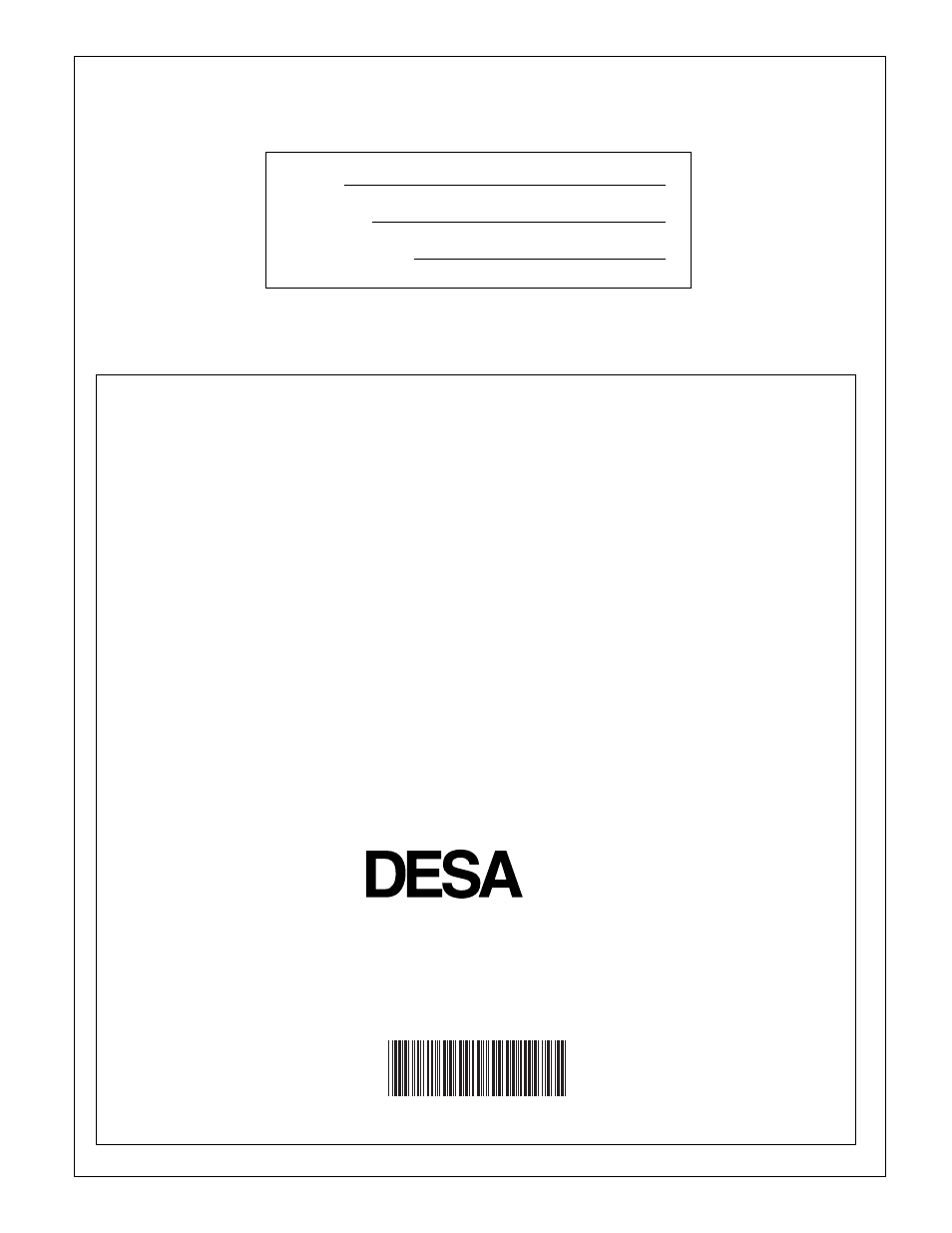 Warranty information | Desa Tech SL30PT User Manual | Page 24 / 24