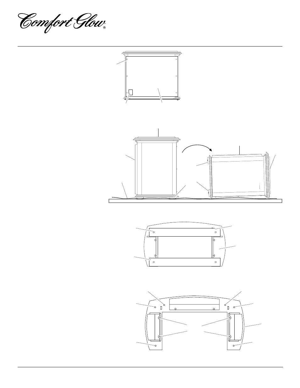Vent-free propane/lp gas stove heater, Installation, Continued | Desa Tech SL30PT User Manual | Page 8 / 24
