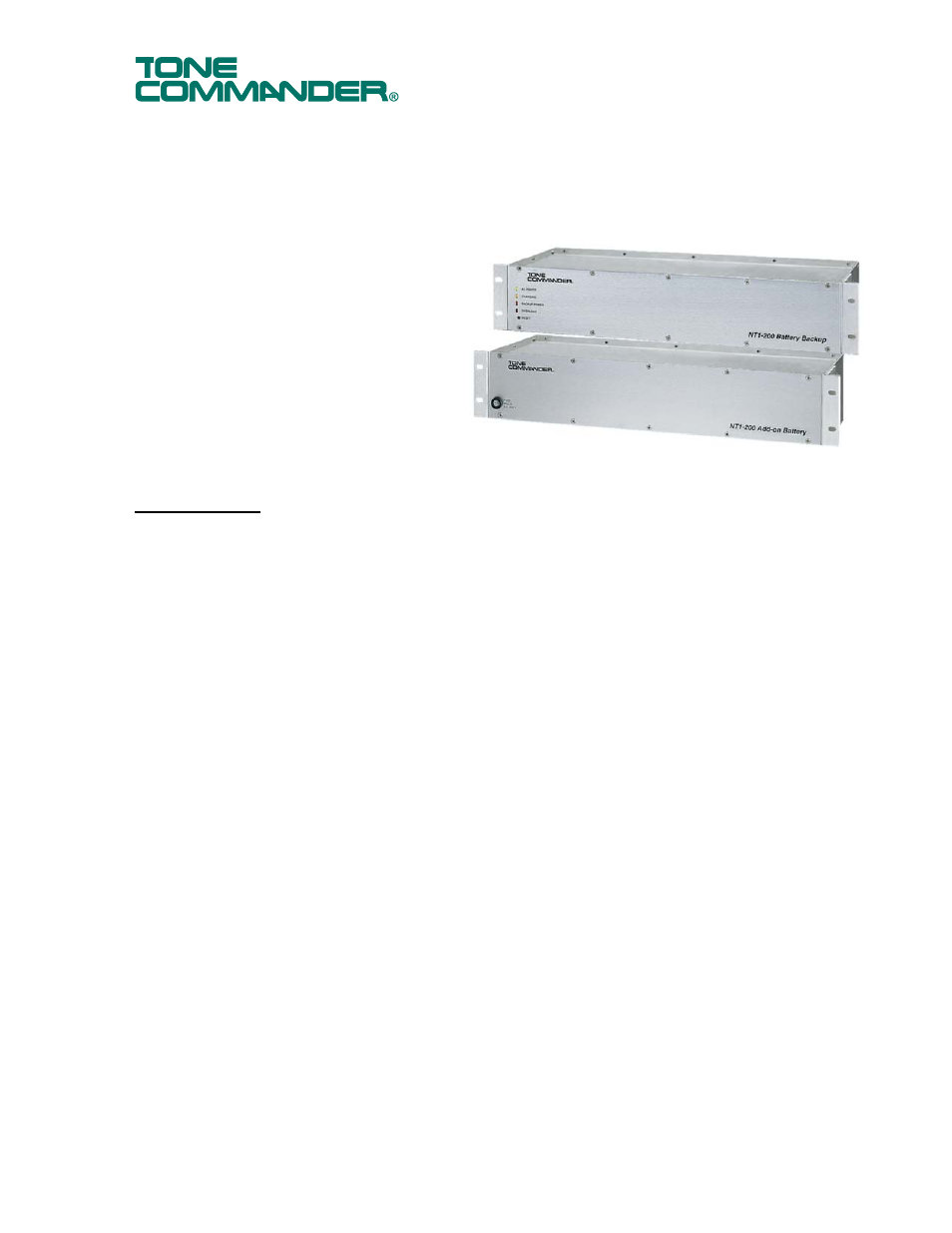 Teo NT1-200 User Manual | 10 pages
