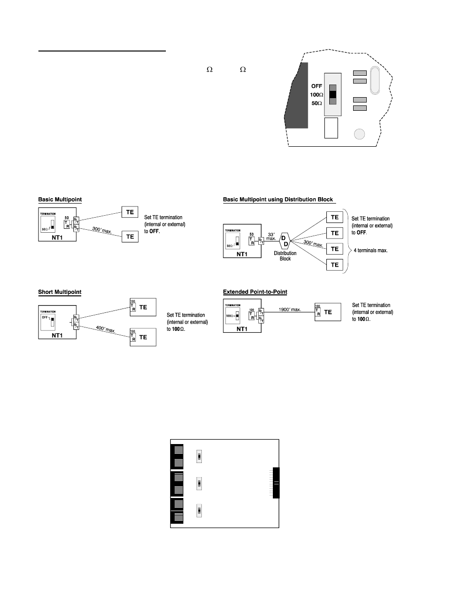 Nt1u-223tc card installation, Nt1u-223tc card | Teo NT1-296 Rack User Manual | Page 4 / 10