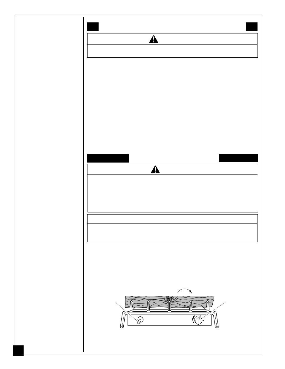 Operating heater, Warning, Manually- controlled models | For your safety read before lighting, Lighting instructions, Notice | Desa Tech CGD3924P User Manual | Page 20 / 40