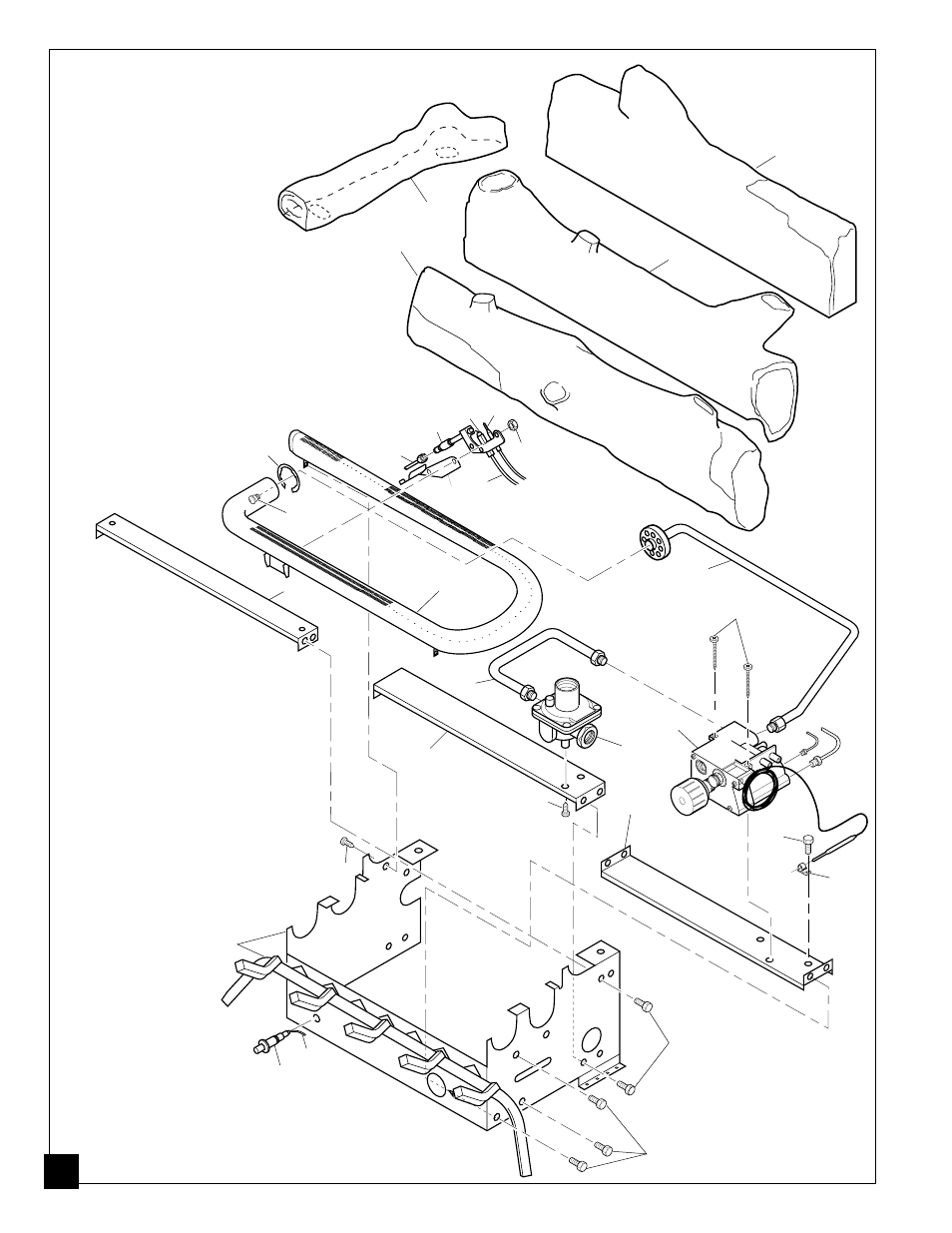 Illustrated parts breakdown, Thermostatically- controlled manuals cgd3924pt | Desa Tech CGD3924P User Manual | Page 36 / 40