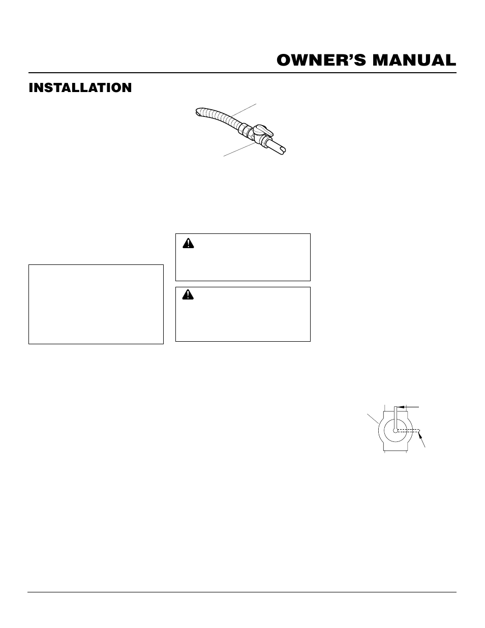 Owner’s manual, Installation, Continued | Desa Tech CGEFP33PR User Manual | Page 15 / 38