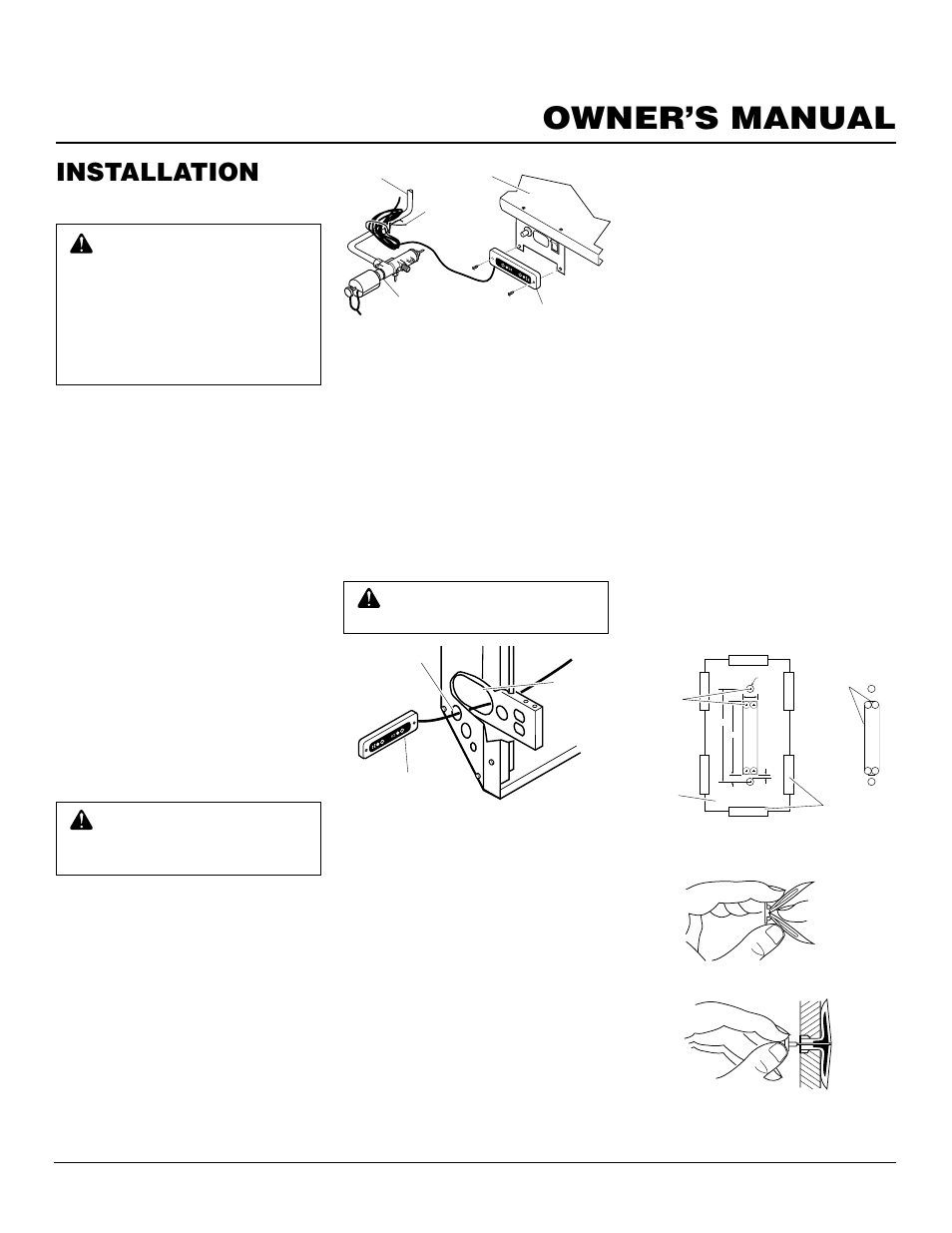 Owner’s manual, Installation, Continued | Desa Tech CGEFP33PR User Manual | Page 9 / 38