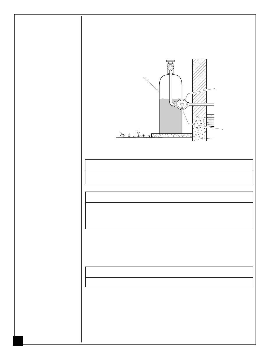 Installing, Warning, Caution | Desa Tech CG3630PV User Manual | Page 16 / 36
