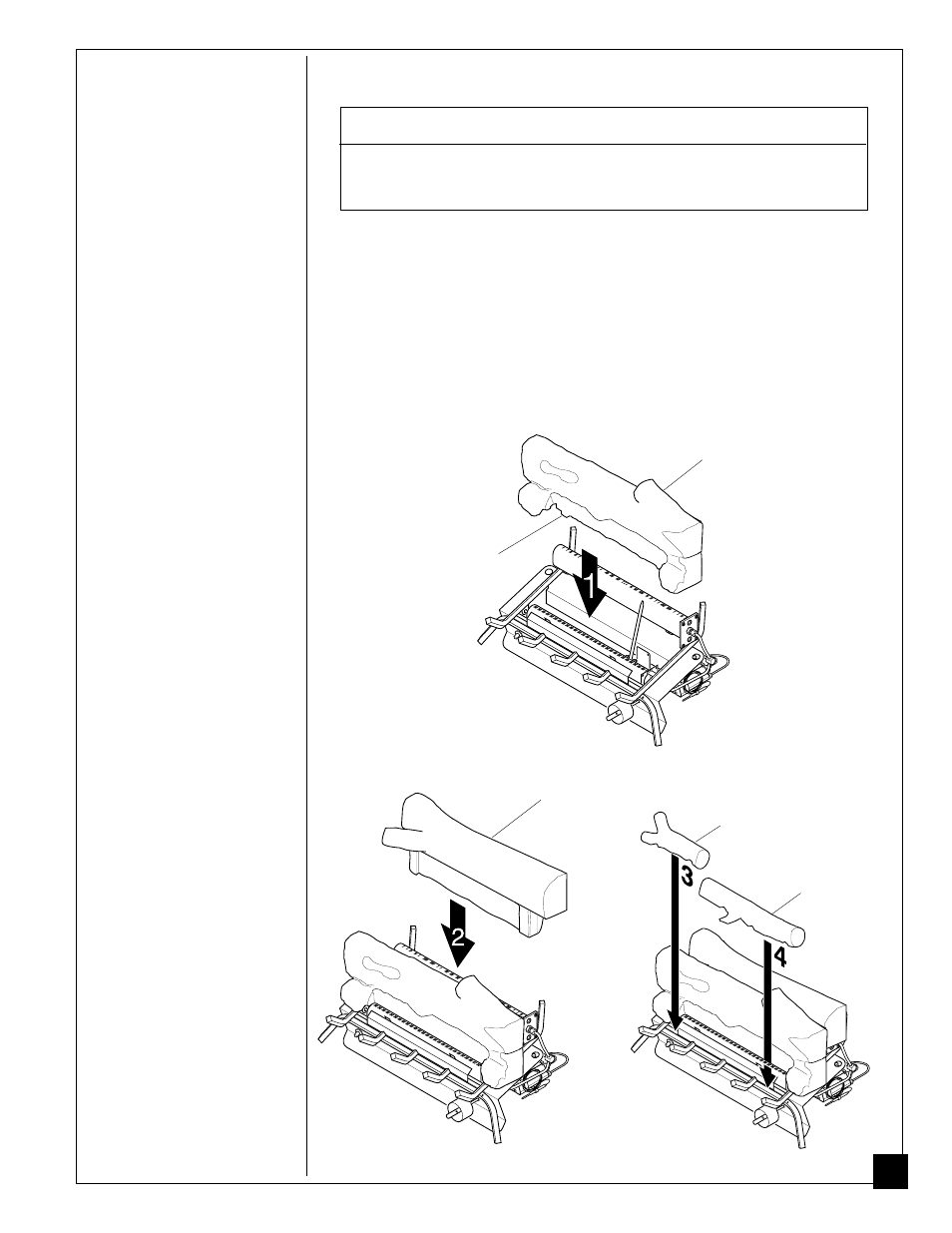 Installing, Warning | Desa Tech CG3630PV User Manual | Page 19 / 36