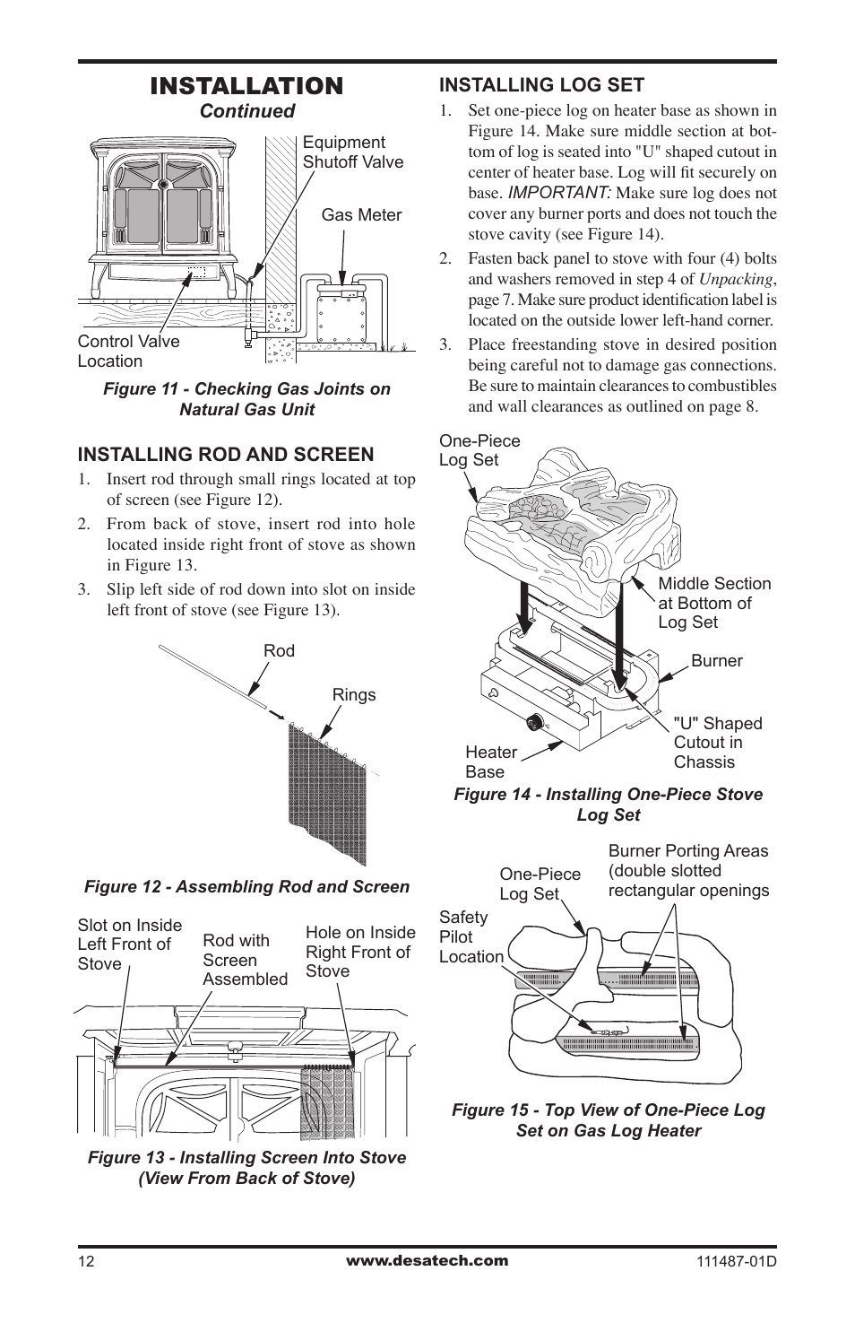 Installation | Desa Tech CSPBNT  EN User Manual | Page 12 / 24