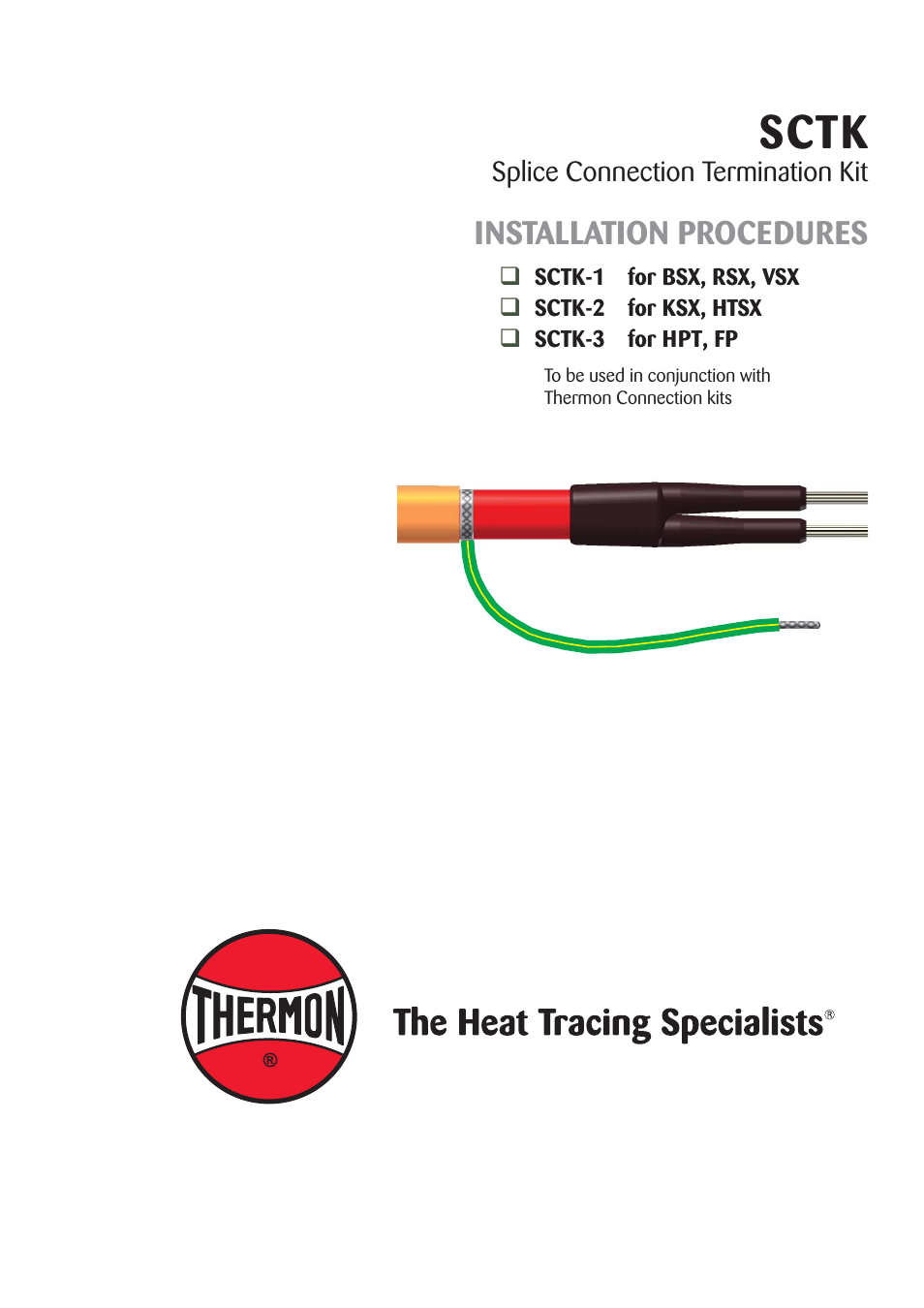 Thermon SCTK User Manual | 5 pages