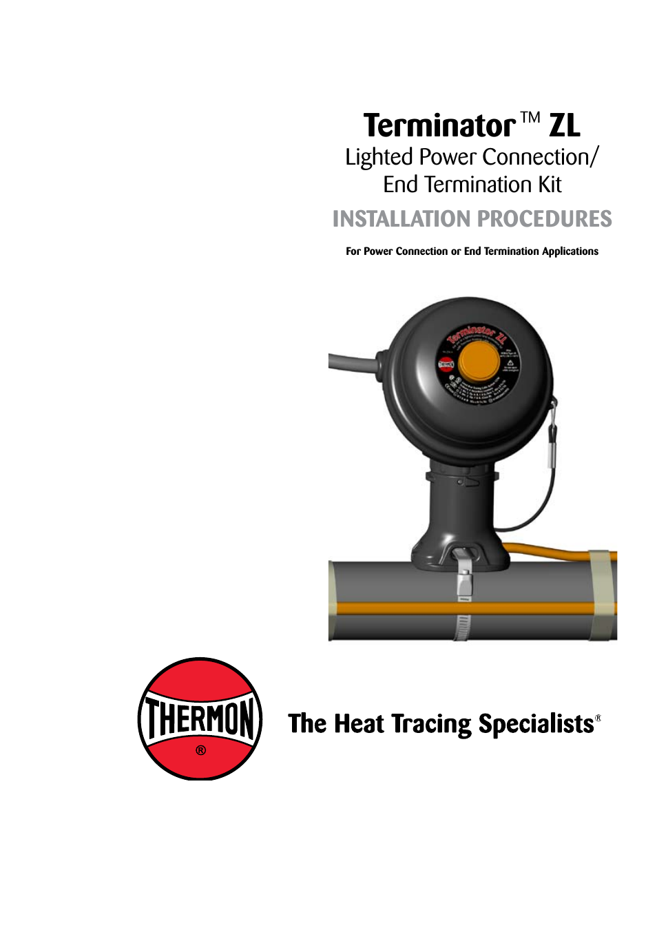 Thermon ZL Terminator User Manual | 7 pages