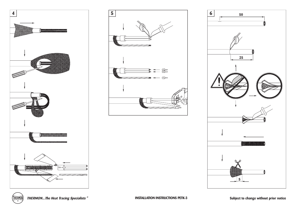 Thermon PETK-3 User Manual | Page 4 / 5