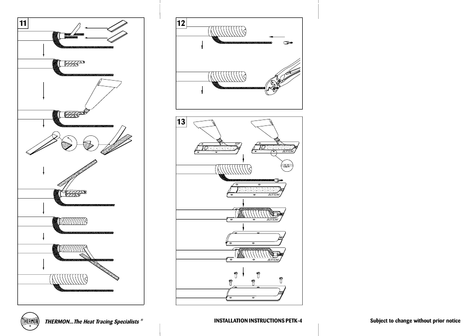 Thermon PETK-4 User Manual | Page 6 / 6
