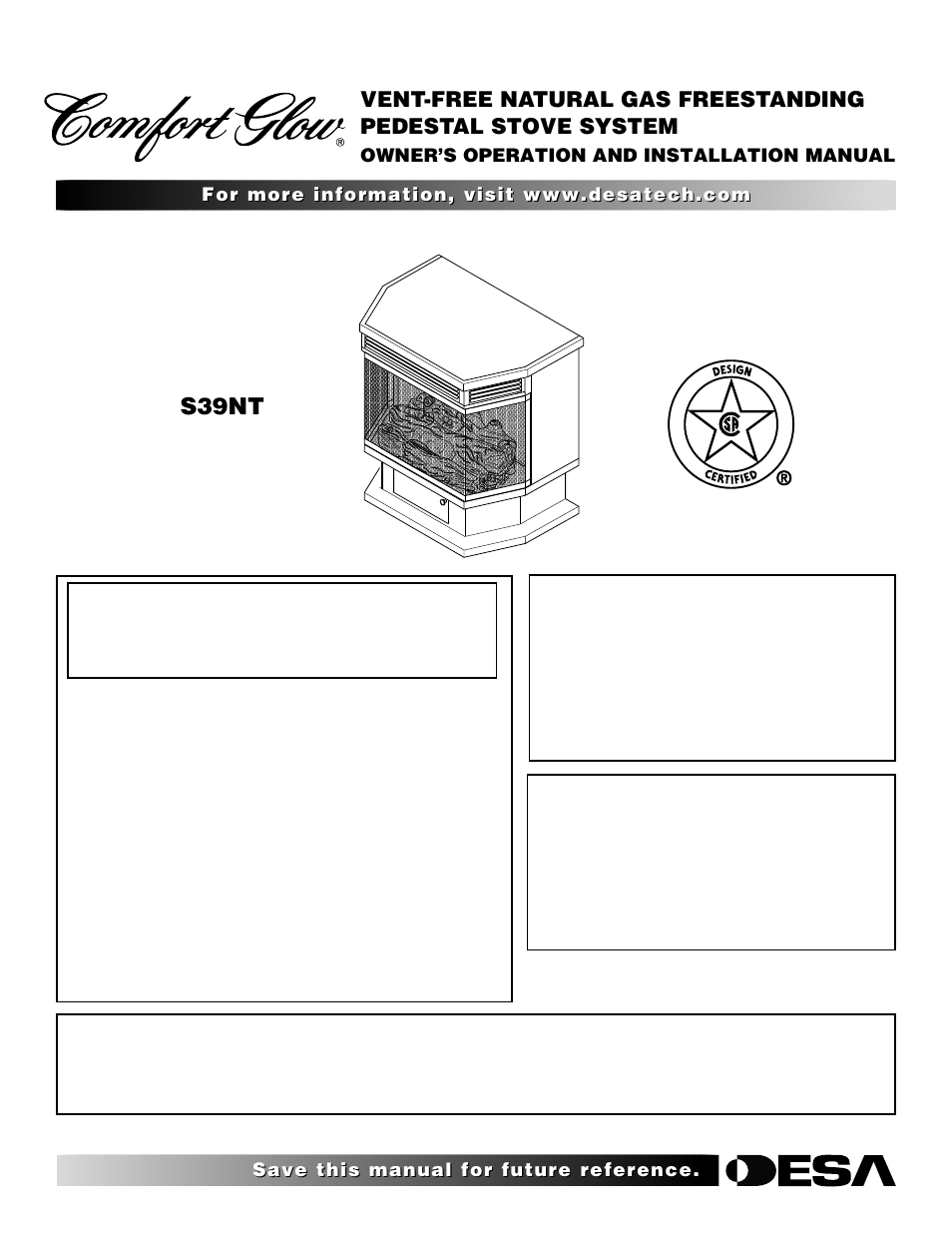 Desa Tech 107434-01C.pdf User Manual | 28 pages