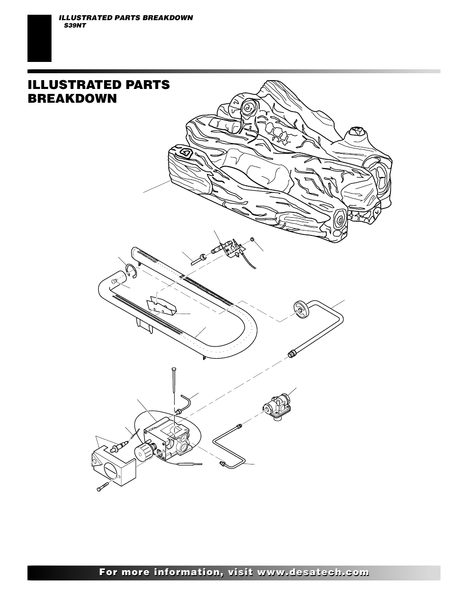 Illustrated parts breakdown, S39nt | Desa Tech 107434-01C.pdf User Manual | Page 20 / 28